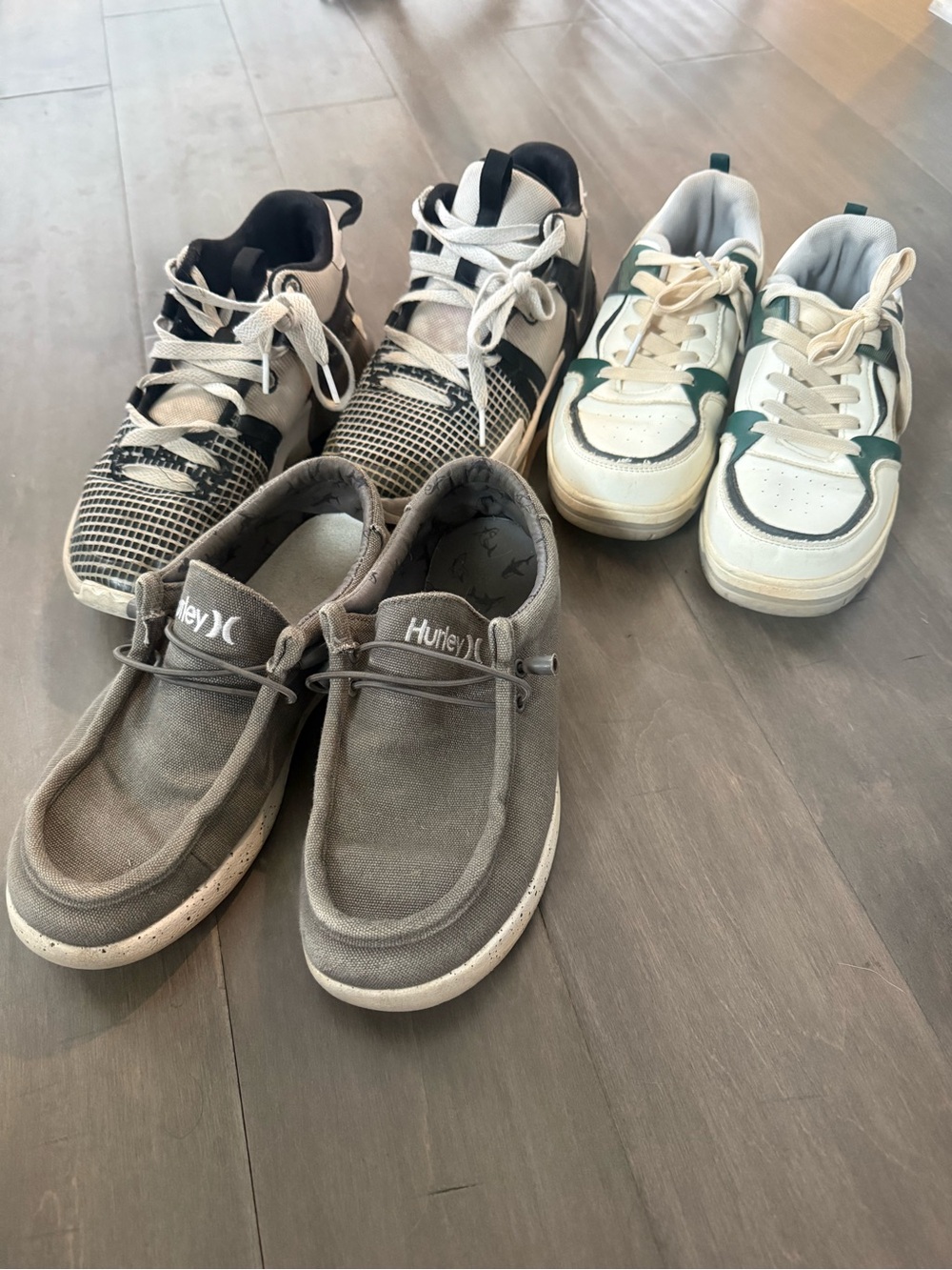 Bundle of boys gently used shoes